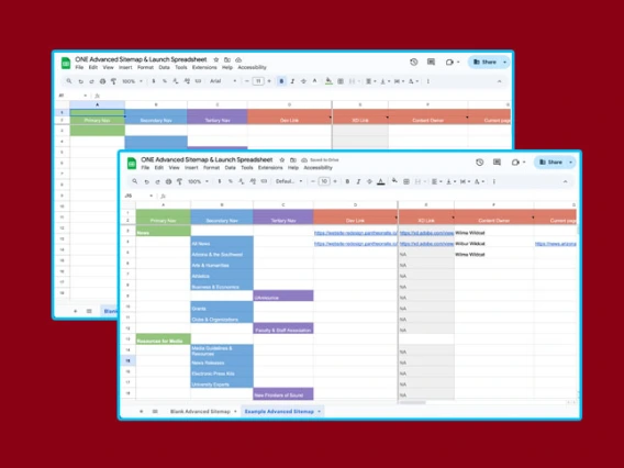 Advanced Sitemap