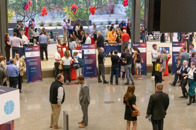 Group of conference attendees